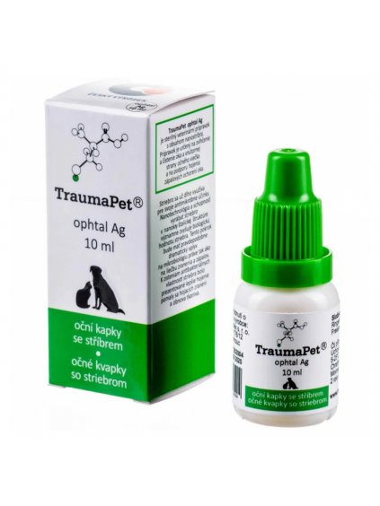 Antibakteriální oční kapky pro psy traumapet