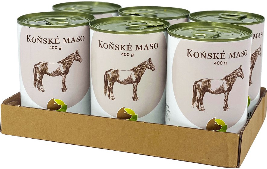 Konzervy pro psy - Kůň (GRAIN-FREE) ✅ 400 g | Panakei.cz