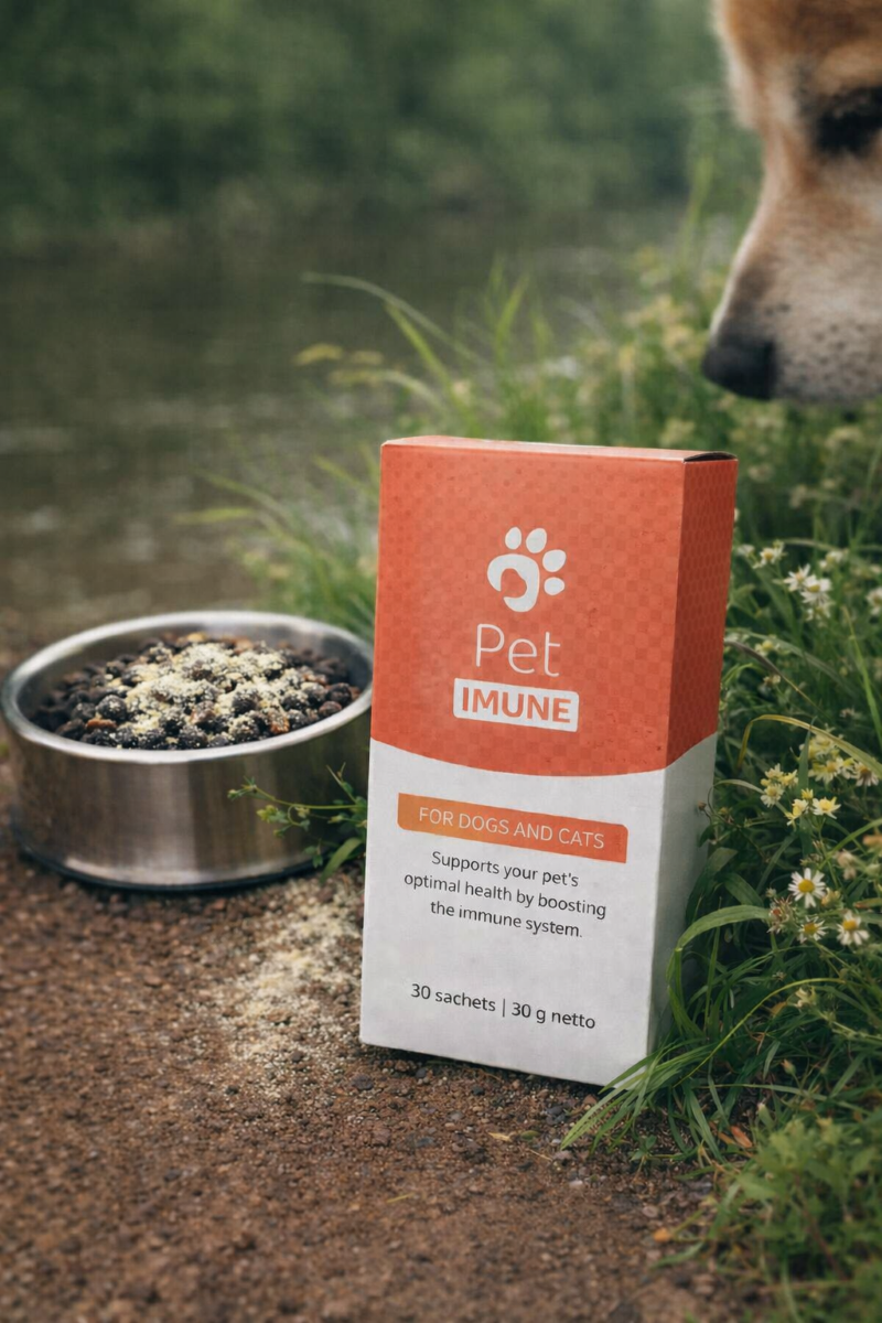 PetImune - přírodní doplněk výživy pro podporu imunity psů ✅ | Panakei.cz