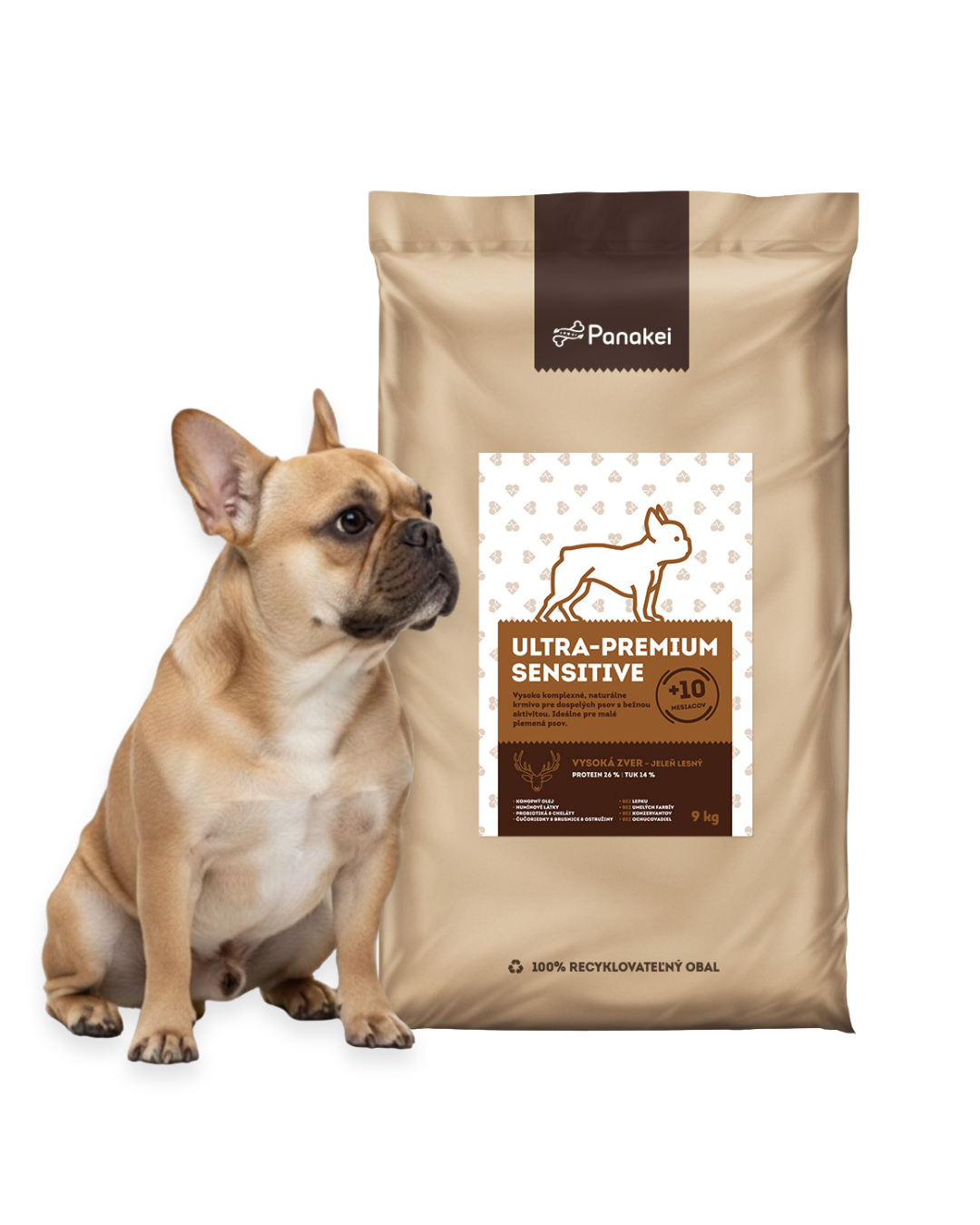 Hypoalergenní (SENSITIVE) granule pro psy - Jelen ✅ 9kg