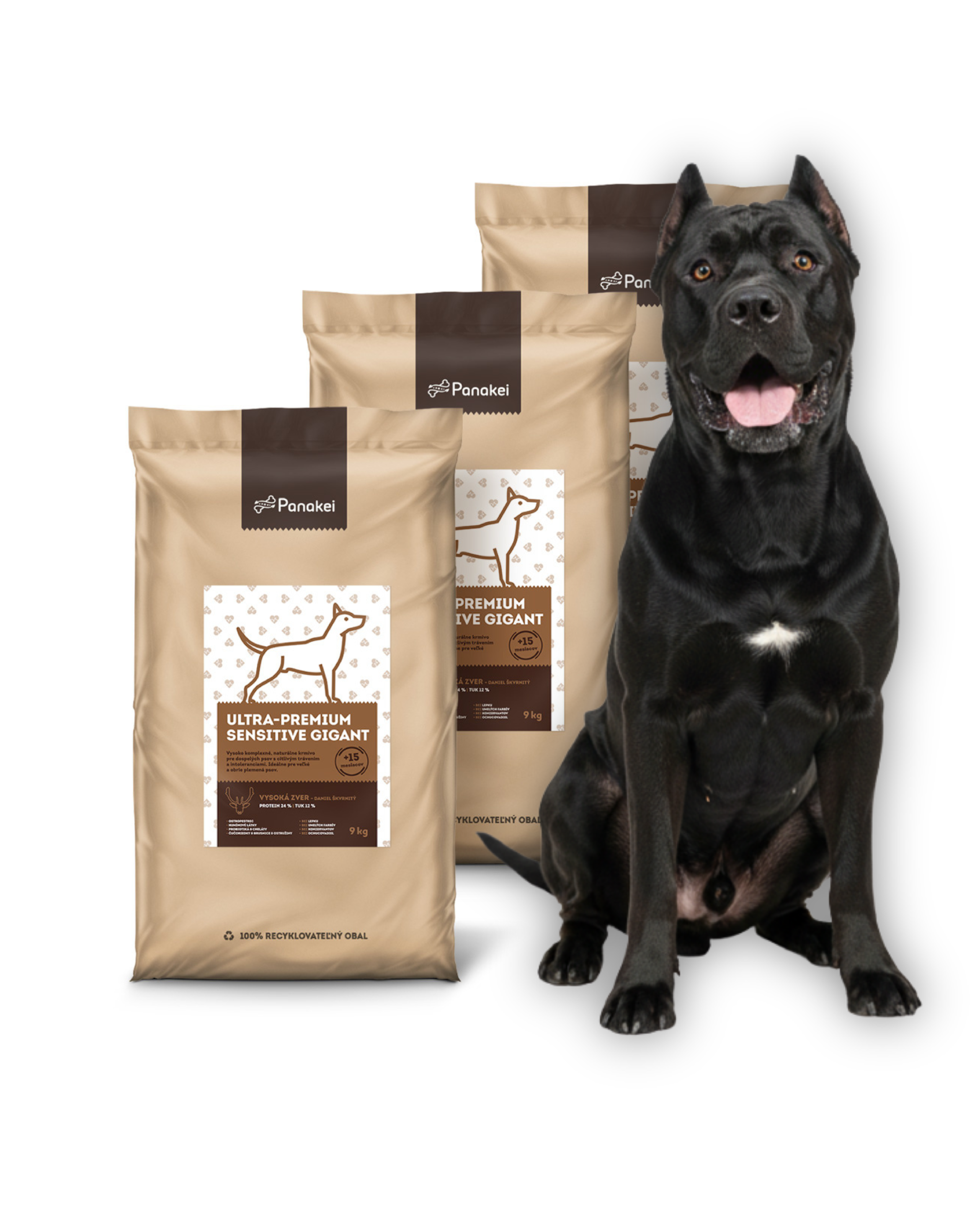 Granule pro psy SENSITIVE ✅ Příchuť: Daněk skvrnitý 27kg (3x9kg)