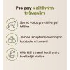 Infografika Panakei pro psy s citlivým trávením – receptury pro L–XXL plemena