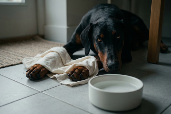 Ako znížiť psovi teplotu? Kedy pomôcť doma a kedy utekať na veterinu