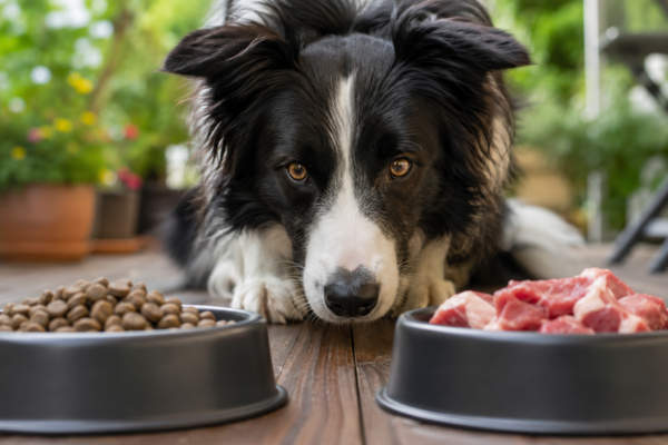 Ráno granule, večer mäso: funguje takéto kŕmenie psa?