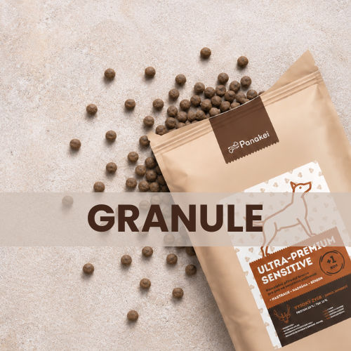 Granule pre psov