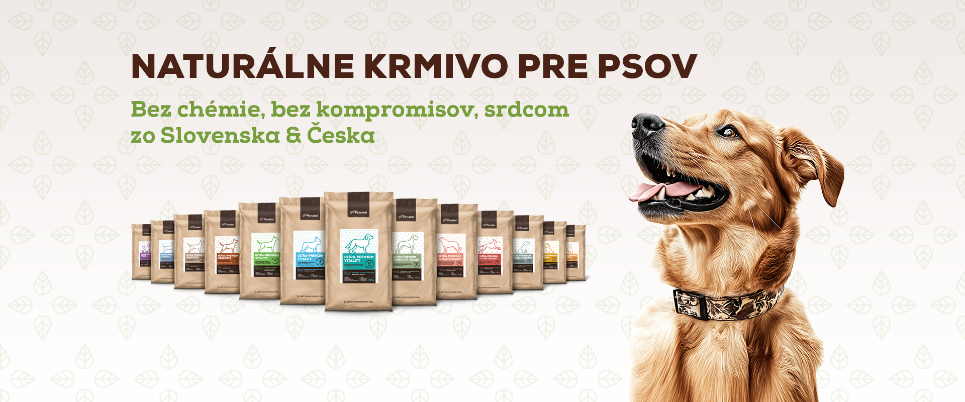 Panakei.sk - Naturálne granule pre psov, vyrobené na Slovensku & Česku.