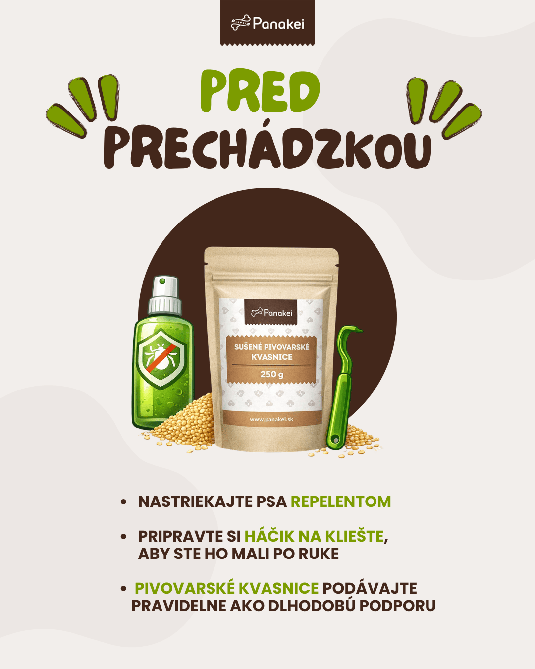 ako vybrať psovi kliešťa?