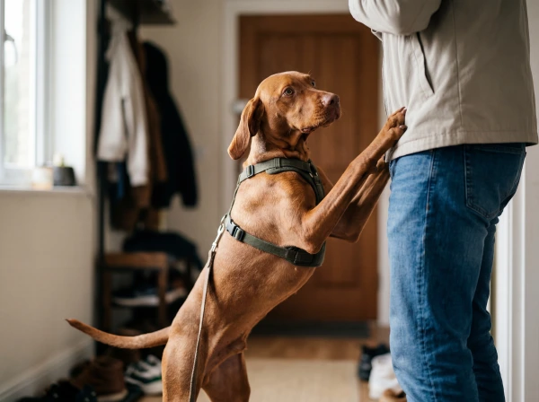 Ako odnaučiť psa skákať na ľudí?