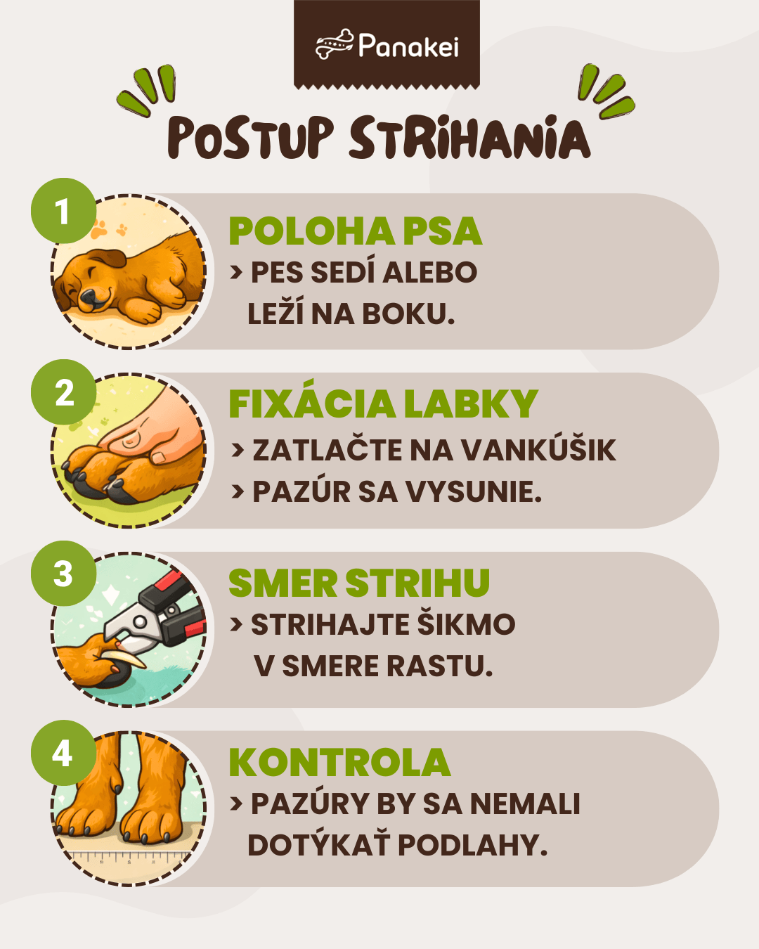 Ako ostrihať psovi pazúriky?