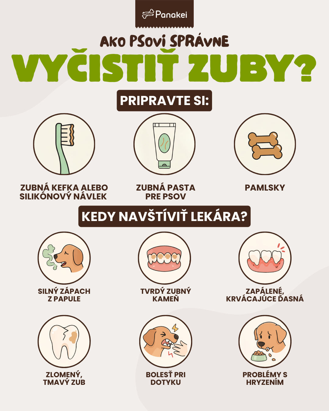 Ako vyčistiť zuby psovi?