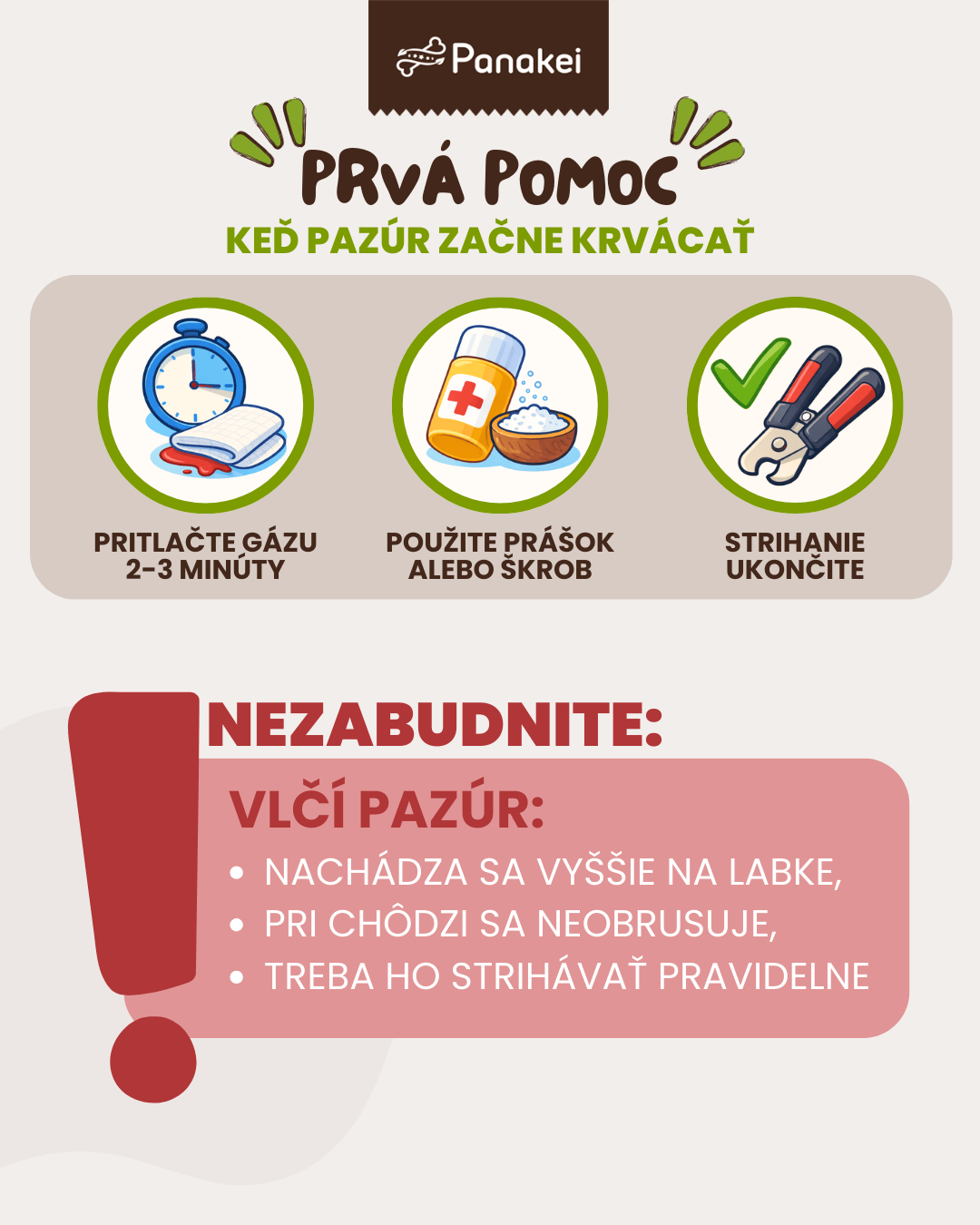 Ako ošetriť pazúriky u psa