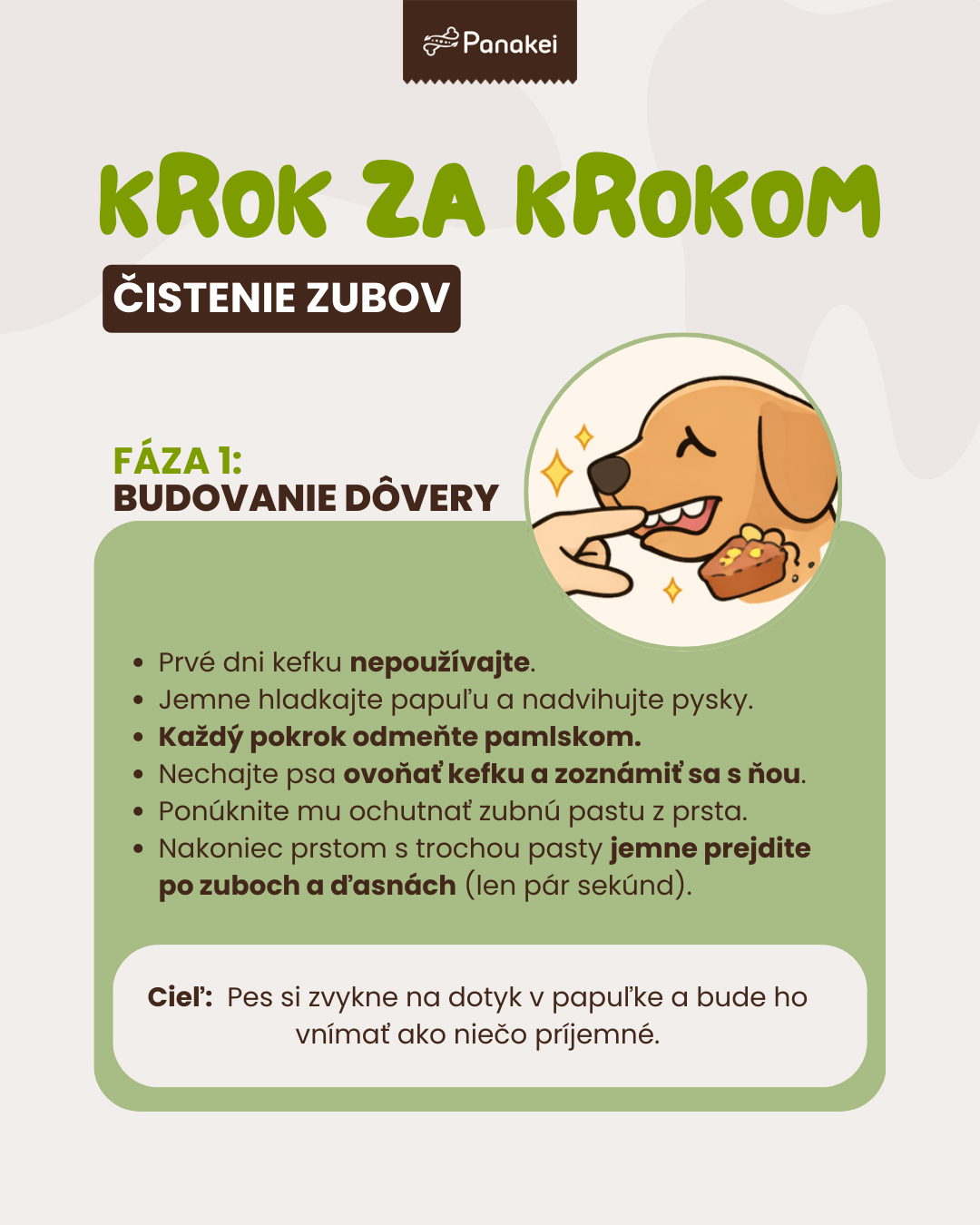 Ako psovi umyť zuby – prvá časť