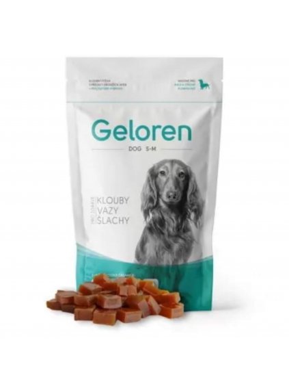 Geloren - Žuvacie gélové kocky pre psov s kolagénom  180g