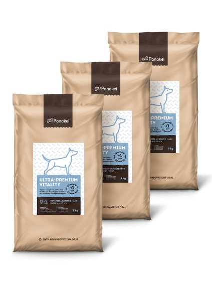 Granuly pre dospelých stredne veľkých psov s hovädzím mäsom a králikom