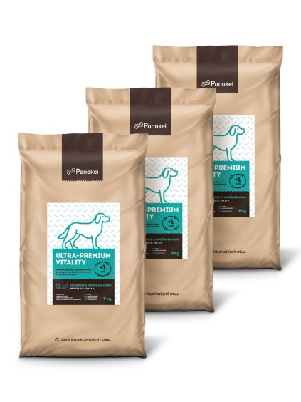 Granule pre dospelých psov s hovädzím a morčacím mäsom