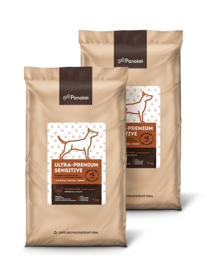 Hypoalergénne krmivo pre dospelých psov s Danielom škvrnitým