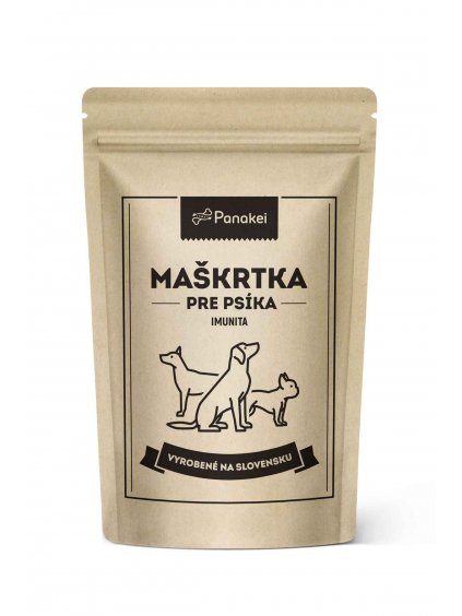 Pamlsky pre psov na imunitu Panakei - chrumkavá hovädzia maškrta s hlivou