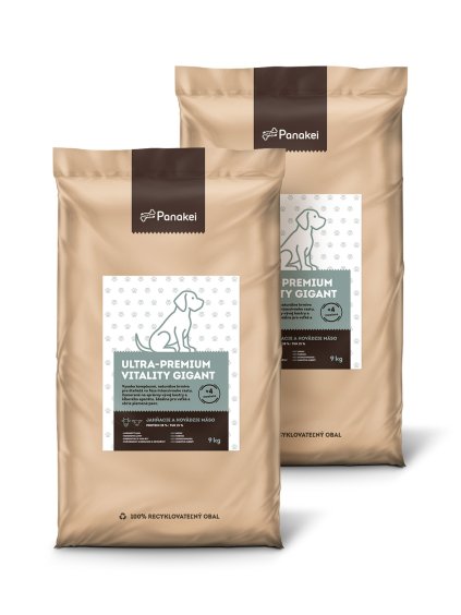 Granule pre veľké a obrie šteniatka - Jahňacie + Hovädzie