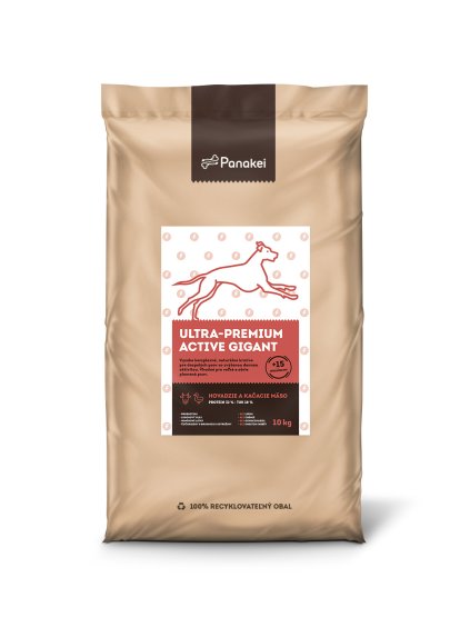 granule pre psov hovadzie kacka active 10kg panakei