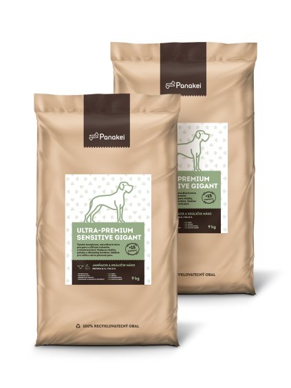 Granule pre dospelých psov veľkých plemien s jahňacím a králikom, sensitive receptúra