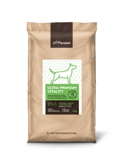 Granule pre psov Panakei Hovädzie + Kačka + Králik 9 kg