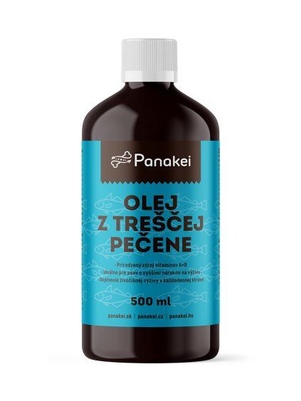 P Olej pro psy Trescia pecen olej 500 ml packshot web