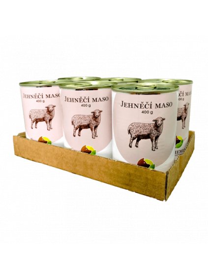 six pack bohemia jehneci maso ve vlastni stave 6x400 g