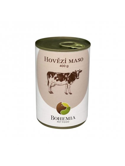 hovadzie konzervy pre psov bohemia pet food