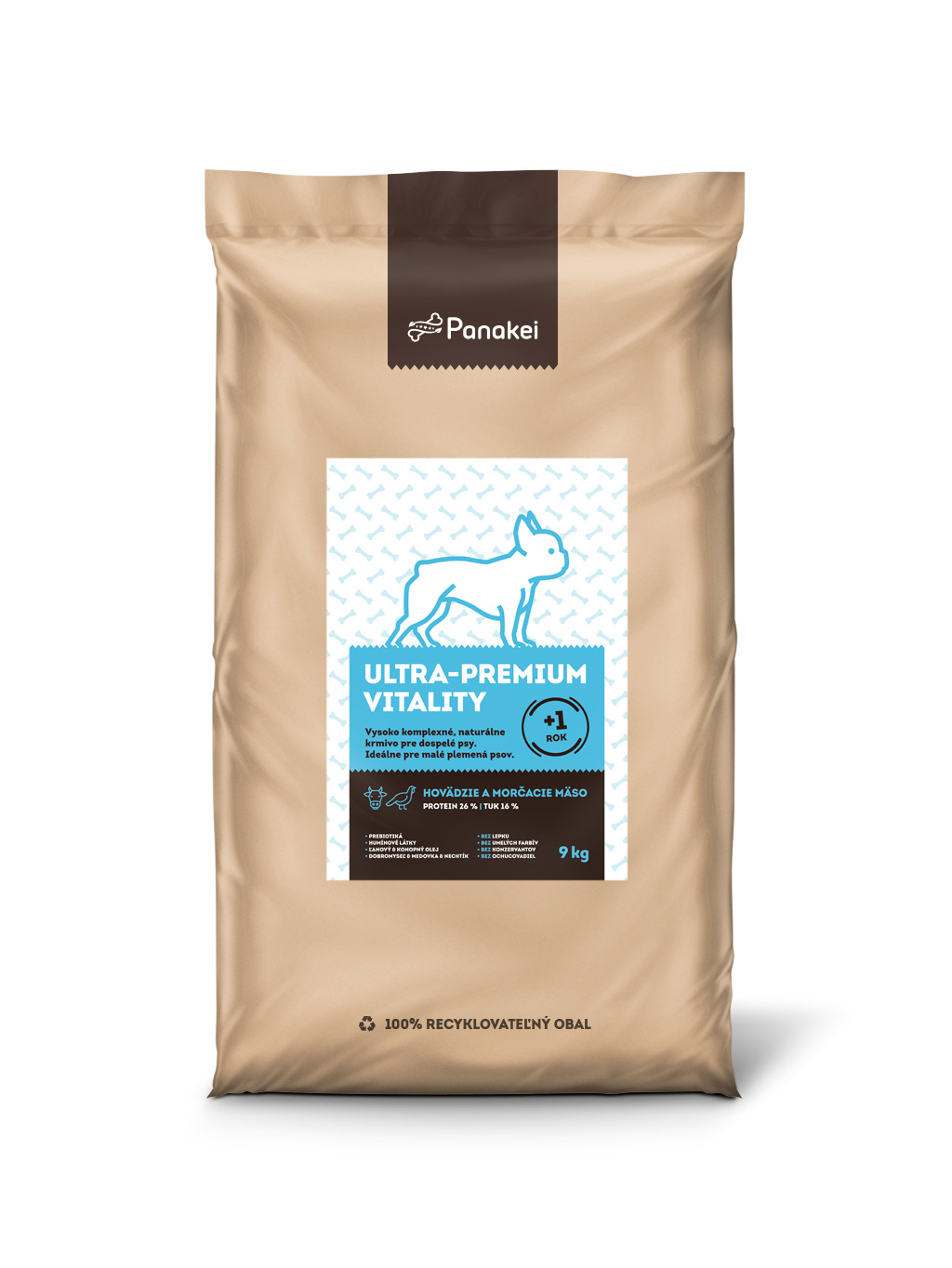 Granule pre malé plemená psov - Hovädzie+Morčacie ✅ 9kg