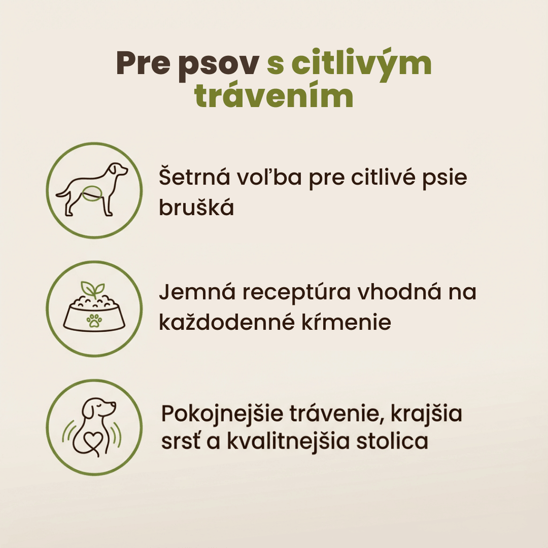 Granule pre psov SENSITIVE ✅ Príchuť: Jahňacie+Králik 27kg (3x9kg)
