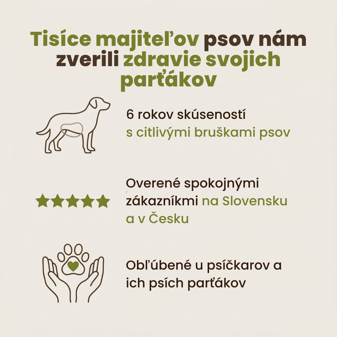 Hypoalergénne (SENSITIVE) granule pre psov - Jeleň ✅ 9kg