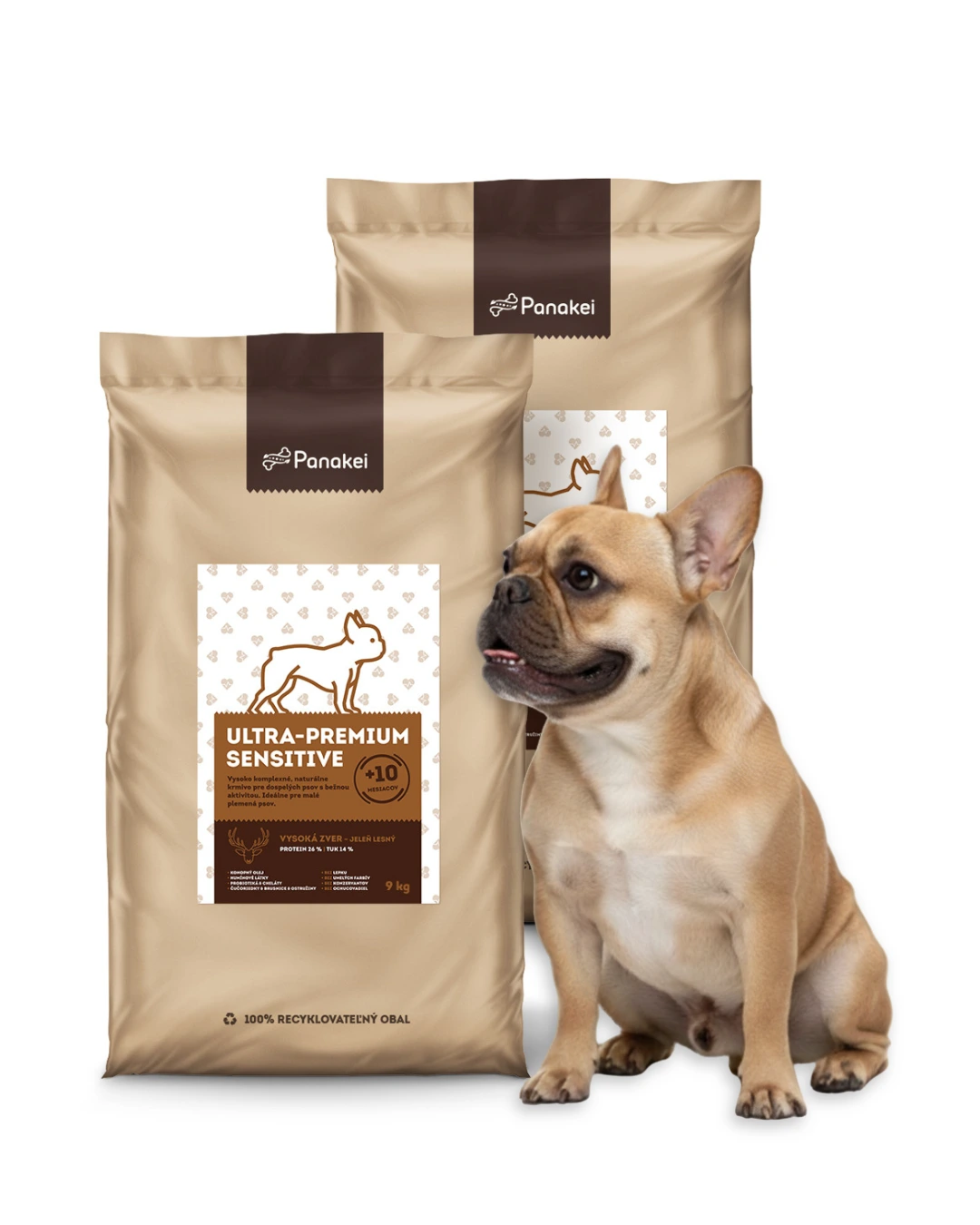 Hypoalergénne (SENSITIVE) granule pre psov - Jeleň ✅ 18kg (2x9kg)