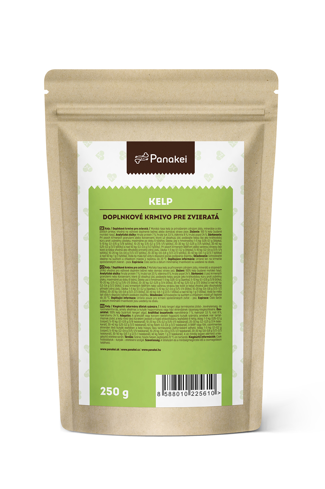 Sušená morská riasa KELP pre psov  ✅ 250 g | Panakei.sk