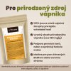Prirodzený zdroj vápnika pre psov - grafika s benefitmi vaječných škrupín