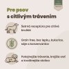 Infografika Panakei – krmivo pre psov s citlivým trávením a potravinovými alergiami, jemná šetrná receptúra.