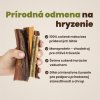 Sušené dentálne kože z hovädzieho mäsa pre psov na žuvanie