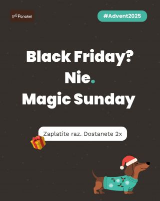 V pondelok sa začal prvý adventný týždeň, a tak vám pripomíname náš malý predvianočný darček pre verných zákazníkov 🎄...