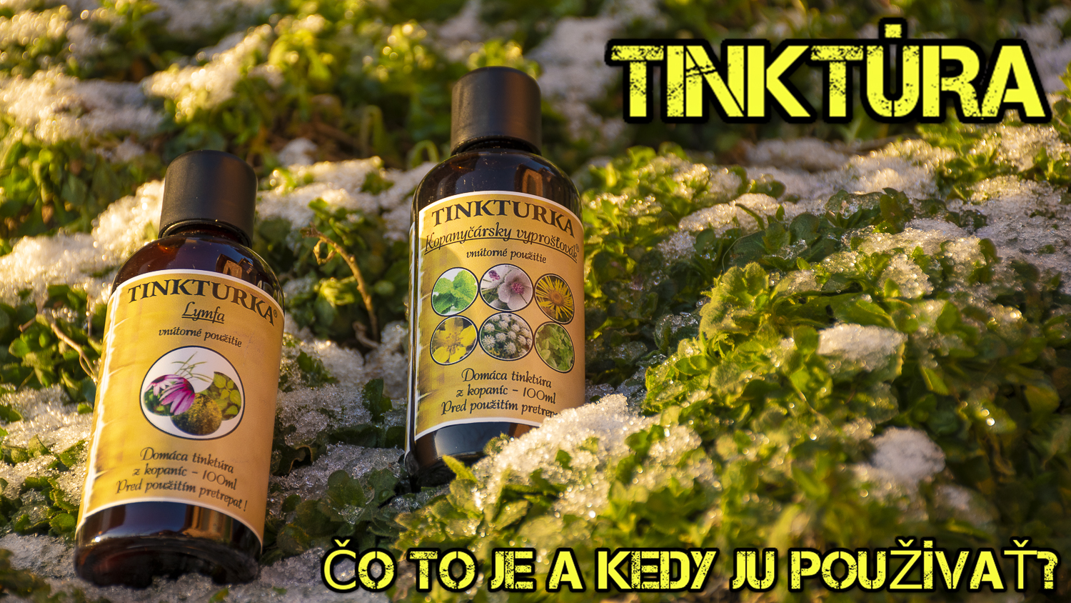 Tinktura - co to je a kdy ji používat?