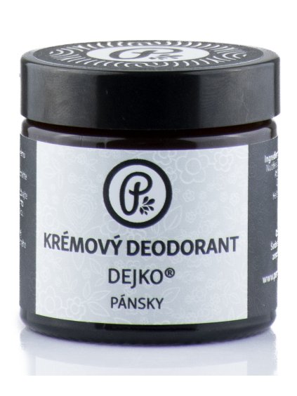 DEJKO - Krémový deodorant pánský 60 ml