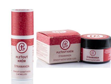 ŠTRAMANDA - set denní, noční krém 30 ml, 30 ml