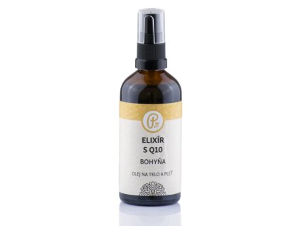 6003 4 elixir bohyna s q10 telovy olej na telo a plet 100ml