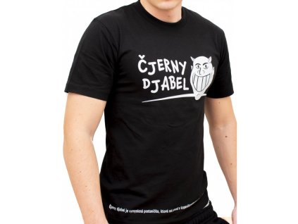 8306 1 tricko cjerny djabel unisex