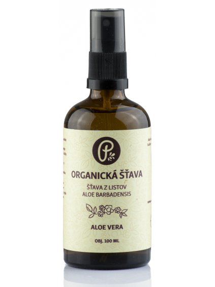 Organická šťáva Aloe Vera 100 ml