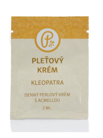 (Vzorek) KLEOPATRA - denní perlový krém 2ml