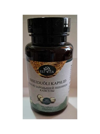 Pšeničné klíčky olej v kapslích 100 ks