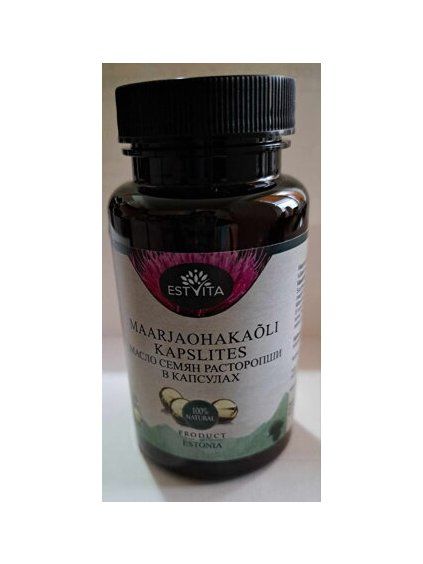 Ostropestřový olej v kapslích 200 ks