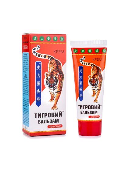 Elixír Tigří balzám RED hřejivý krém 75ml Panakeia