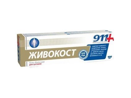 911 ZHIVOKOST kostivalový tělový krém s chondroitinem 100 ml