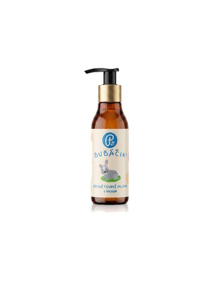 BUBÁČEK® - dětské tělové mléko s ovsem 150 ml