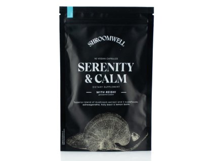 SERENITY & CALM kapsle s Reishi & superpotraviny 90 pcs
